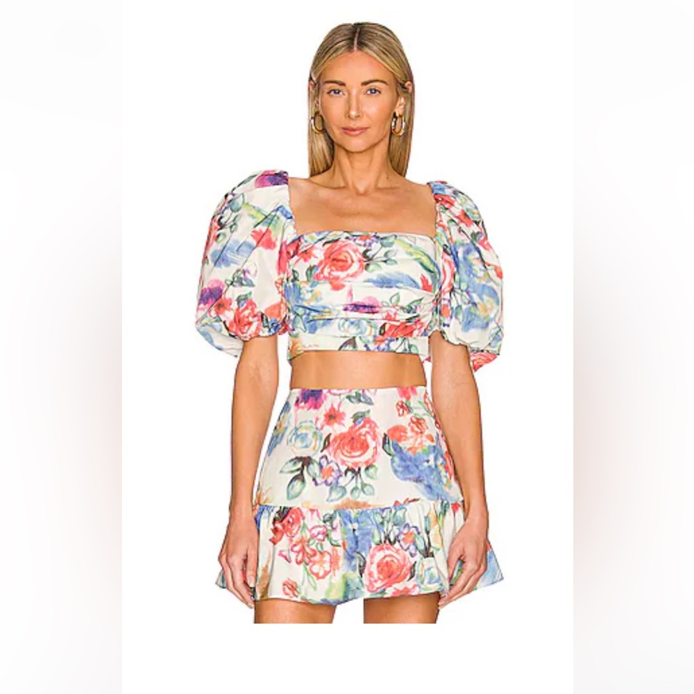 Amanda Uprichard Skort + Top two piece set